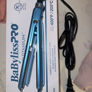 BaBylissPRO Titanium Blue Hair Straightener